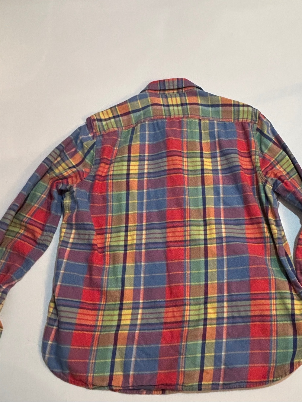 Lauren Ralph Lauren Jeans Co. Plaid Button Front Shirt Women’s XL 100% Cotton - Picture 5 of 7